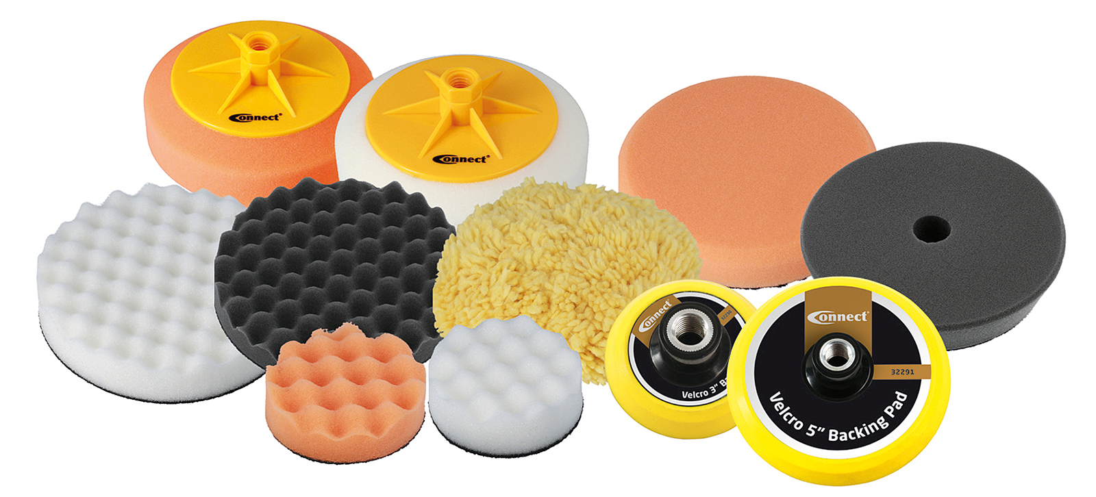 New range of automotive paint polishing pads